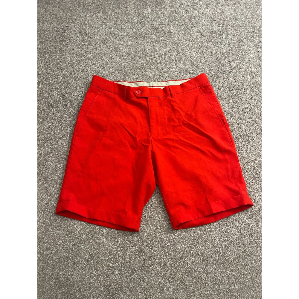 OppoSuits Dress Shorts‎ Mens US 40 Red Excellent Flat Front Cuffed Summer Party